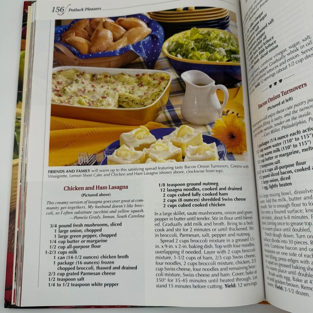 Taste of Home 2004 Annual Recipes Cookbook - Colorful Cover